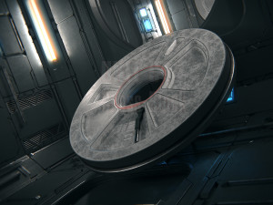 Starship 01 Crossway Block 3D Модель