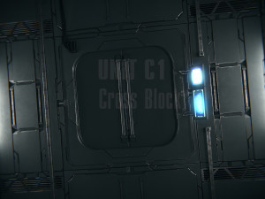 Starship 01 Crossway Block 3D Модель