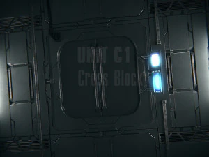 Blocco dell'astronave 01 Crossway Modello 3D