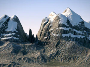 Paisagem 01 PBR Modelo 3D