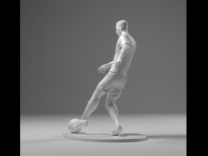 Soccerer 4 Footstrike 01 3D Принт Модель