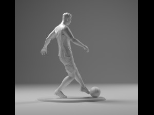 Soccerer 4 Footstrike 01 3D Принт Модель