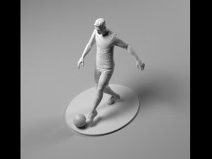 Soccerer 4 Footstrike 01 3D Принт Модель