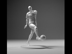 Soccerer 4 Footstrike 03 3D Print Model