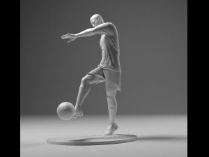 Soccerer 4 Footstrike 03 3D Print Model