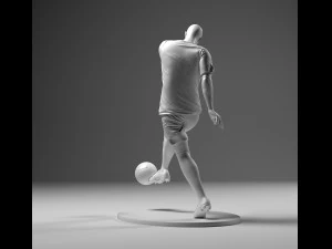 Soccerer 4 Footstrike 03 3D Print Model