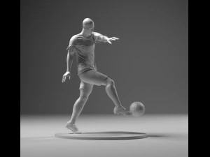 Soccerer 4 Footstrike 03 3D Print Model