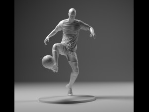 Soccerer 4 Footstrike 04 3D Print Model