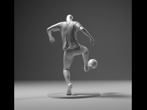 Soccerer 4 Footstrike 04 Modello di stampa 3D