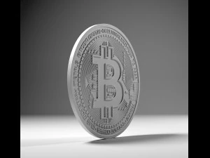 Bitcoin 3D Print Model