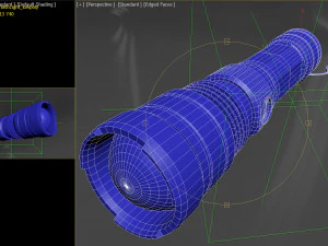 Flashlight 3D Model