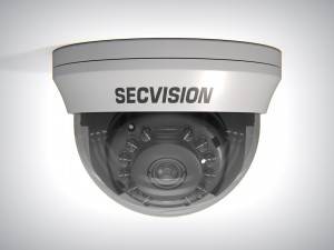 Hikvision Security Camera 3D Model