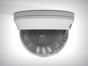 Hikvision Security Camera 3D Model