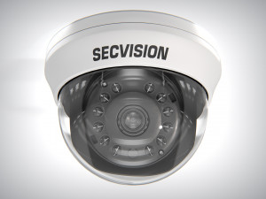 Hikvision Security Camera Modelo 3D