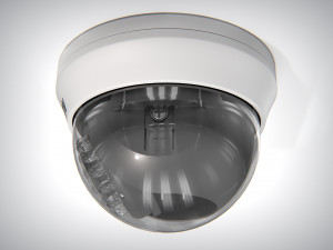 Hikvision Security Camera Modelo 3D