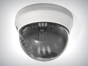 Hikvision Security Camera 3D Model