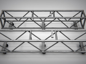 Truss Single Bar 20x20 inch PBR 3D-Modell