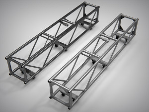 Truss Single Bar 20x20 inch PBR 3D-Modell