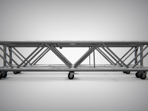 Truss Single Bar 20x20 inch PBR 3D-Modell