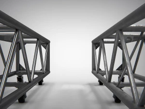 Truss Single Bar 20x20 inch PBR 3D Model
