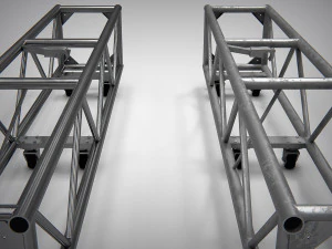 Truss Single Bar 20x20 inch PBR 3D Model