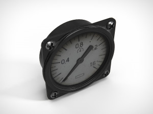 Analog Indicator PBR Modelo 3D
