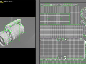 Flashlight 02 pbr 3D Model