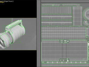 Flashlight 02 pbr 3D Model