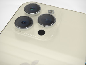 IPhone 14 Pro Max Gold PBR Modelo 3D