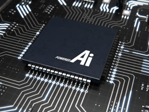 Electronic Circuit PBR 3D Model