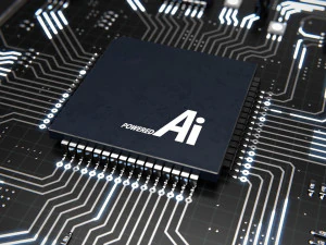 Електронна схема PBR 3D Модель