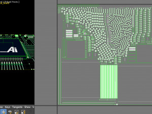 Electronic Circuit PBR 3D Model