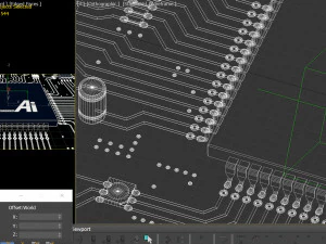 Електронна схема PBR 3D Модель