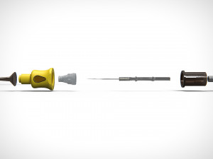 Tattoo Needle PBR 3D Model