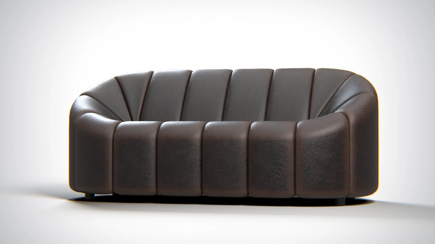 Divano Camomille PBR Modello 3D .c4d .max .obj .3ds .fbx .stl .blend 