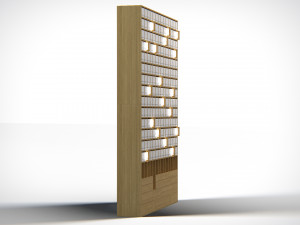 Archive Shelving PBR Modelo 3D
