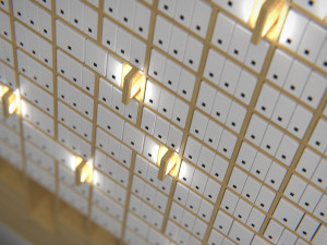 Archive Shelving PBR Modelo 3D