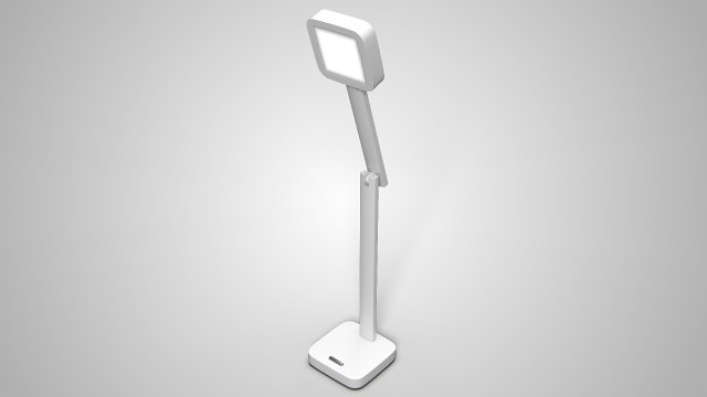 Desk Lamp PBR 3D Модель .c4d .max .obj .3ds .fbx .stl .blend 