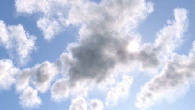 VDB Clouds 16 3D 模型 .c4d .max .obj .3ds .fbx .stl .blend 