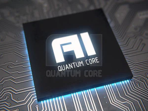 Ai Quantum Core PBR 3D Model