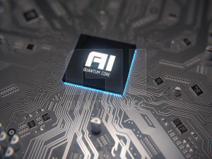 Ai Quantum Core PBR 3D Model