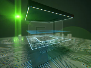 Ai Quantum Core PBR 3D Model