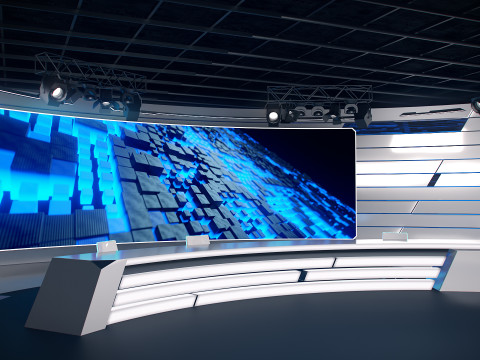 Virtual Studio 35 PBR Model 3D