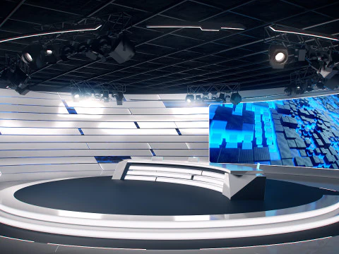 Virtual Studio 35 PBR 3D Model
