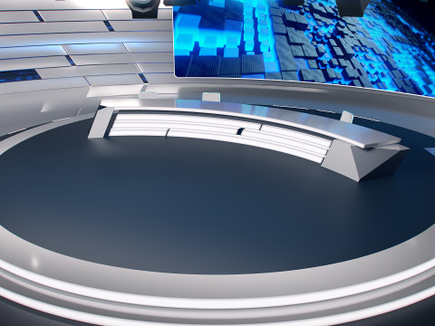 Virtual Studio 35 PBR Model 3D