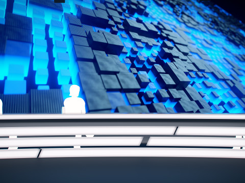 Virtual Studio 35 PBR Model 3D