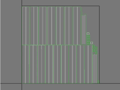 Wooden Planks Fence PBR 3D Model