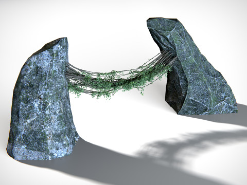 Liana 01 PBR 3D Model
