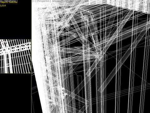 格納庫01 PBR 3Dモデル