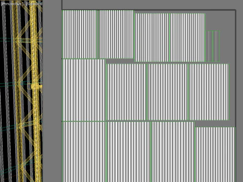 格納庫01 PBR 3Dモデル